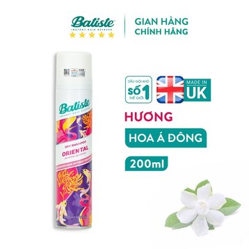 Dầu Gội Khô Batiste Hương Hoa Á Đông Sang Trọng 200ml