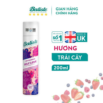 Dầu Gội Khô Batiste Hương Trái Cây 200ml