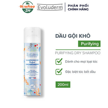 Dầu Gội Khô Evoluderm 200ml