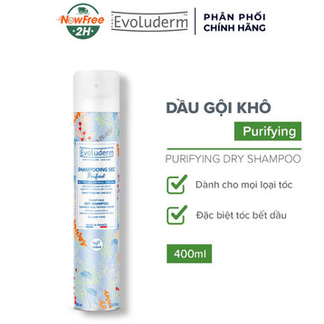 Dầu Gội Khô Evoluderm 400ml