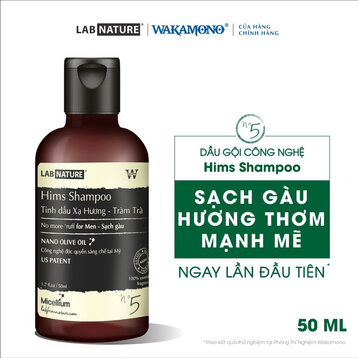 [Mini] Dầu Gội Lab Nature Sạch Gàu Cho Nam No 05 50ml