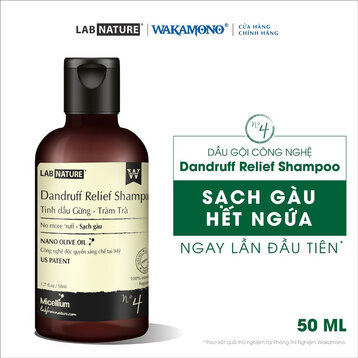 [Mini] Dầu Gội Lab Nature Sạch Gàu Dandruff Relief No 04 50ml