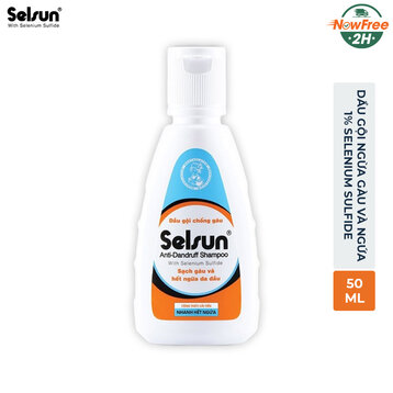 Dầu Gội Selsun Ngừa Gàu Và Ngứa 1% Selenium Sulfide 50ml