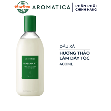 Dầu Xả Aromatica Hương Thảo Làm Dày Tóc 400ml