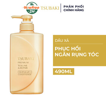Dầu Xả Tsubaki Phục Hồi Ngăn Rụng Tóc 490ml
