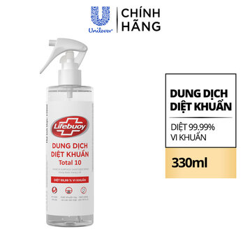 Dung Dịch Diệt Khuẩn Lifebuoy Bảo Vệ Vượt Trội 10 – 330ml