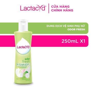 Dung Dịch Vệ Sinh Phụ Nữ Lactacyd Ngăn Mùi 24H 250ml