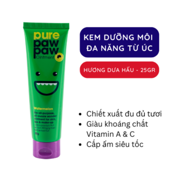Dưỡng Môi Đa Năng Pure Paw Paw Từ Đu Đủ Hương Dưa Hấu 25g