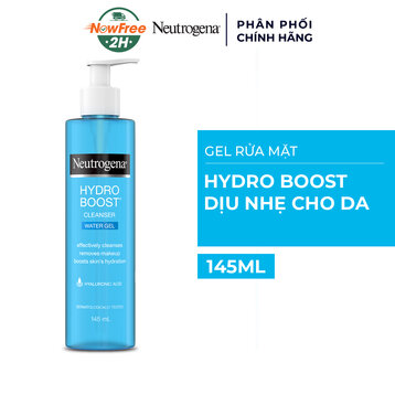 Gel Rửa Mặt Neutrogena Hydro Boost Dịu Nhẹ Cho Da 145ml