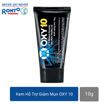 Kem Chấm Mụn Oxy 10 Giảm Mụn Bọc &amp; Mụn Trứng Cá 10g