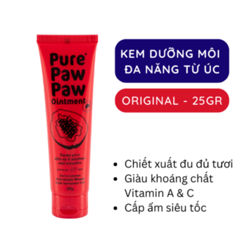 Dưỡng Môi Đa Năng Pure Paw Paw Chiết Xuất Đu Đủ 25g