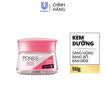 Kem Dưỡng Pond's Sáng Hồng Rạng Rỡ Cho Ban Đêm 50g