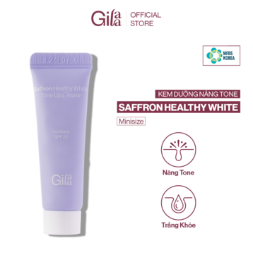 [Mini] Kem Dưỡng Gilaa Saffron Nâng Tông Sáng Khỏe SPF22 10ml