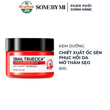 Kem Dưỡng Some By Mi Ốc Sên Phục Hồi Da, Mờ Thâm Sẹo 60g