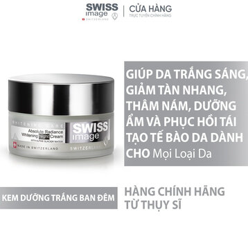 Kem Dưỡng Swiss Image Sáng Da, Giảm Thâm Nám Ban Đêm 50ml