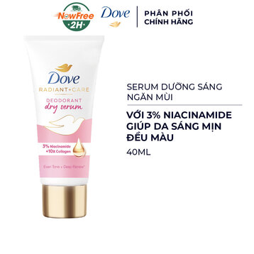 Serum Ngăn Mùi Dove Giúp Da Sáng Mịn Đều Màu 40ml
