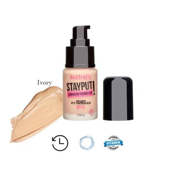 Kem Nền Australis Lâu Trôi Kháng Nước 16 Giờ #Ivory 23ml