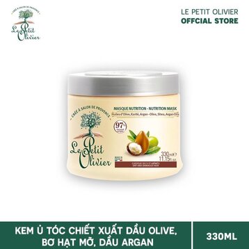 Kem Ủ Tóc Le Petit Olivier Phục Hồi Sâu Hư Tổn 330ml