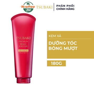 Kem Xả Tsubaki Dưỡng Tóc Bóng Mượt 180g