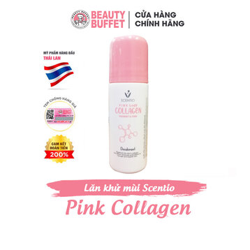 Lăn Khử Mùi Beauty Buffet Scentio Pink Collagen 50ml