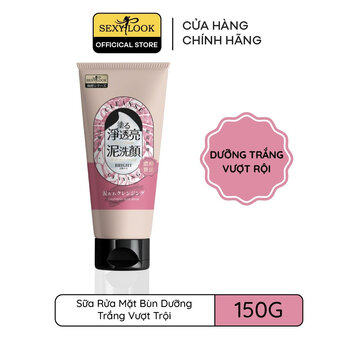 Mặt Nạ Bùn &amp; Sữa Rửa Mặt Sexylook Dưỡng Sáng Vượt Trội 150g
