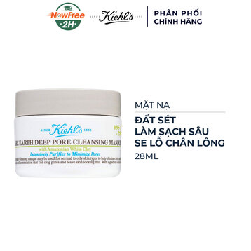 Mặt Nạ Kiehl's Đất Sét Làm Sạch Sâu, Se Lỗ Chân Lông 28ml