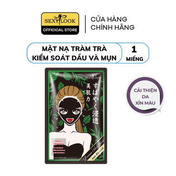 Mặt Nạ Đen Sexylook Tràm Trà Kiểm Soát Dầu Và Mụn 28ml