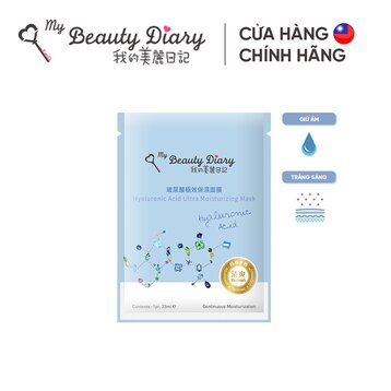 Mặt Nạ My Beauty Diary Hyaluronic Acid Dưỡng Ấm Da 23ml