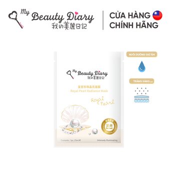 Mặt Nạ My Beauty Diary Ngọc Trai Dưỡng Ẩm &amp; Sáng Mịn 23ml