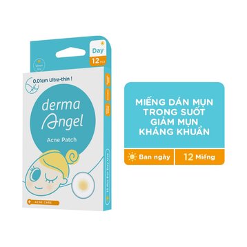 Miếng Dán Mụn Derma Angel Dùng Cho Ngày 12 Miếng