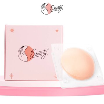 Miếng Dán Ngực Sbeauty Silicon Từ Tính Không Keo 1 Cặp
