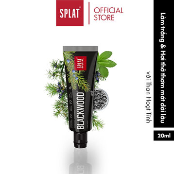 [Mini] Kem Đánh Răng Splat Than Hoạt Tính Làm Sáng Răng 20ml