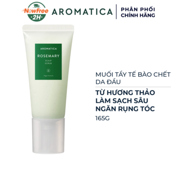 Muối Tẩy Tế Bào Chết Da Đầu Aromatica Từ Hương Thảo 165g