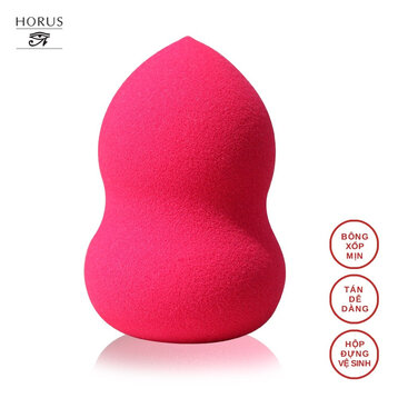 Mút Trang Điểm Horus 3D Beauty Sponge Hình Hồ Lô Màu Hồng