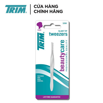 Nhíp Nhổ Lông Mày Hiệu TRIM Cao Cấp - Nhíp Đầu Xéo