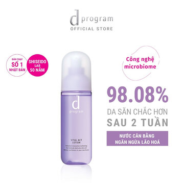 Nước Cân Bằng d program Ngăn Ngừa Lão Hóa Da 125ml