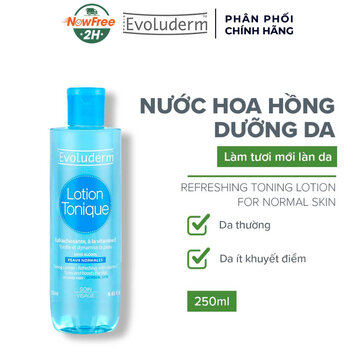 Nước Hoa Hồng Evoluderm Vitamin E Cho Da Thường 250ml