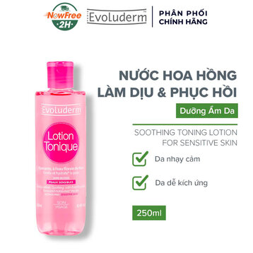Nước Hoa Hồng Evoluderm Dành Cho Da Khô Và Nhạy Cảm 250ml