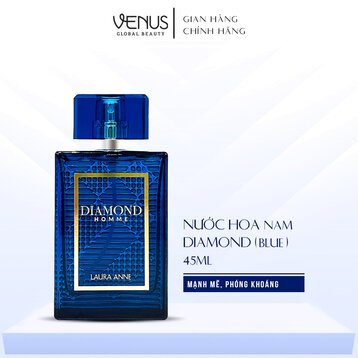 Nước Hoa Nam Diamond Homme Dark Blue 45ml (Xanh)