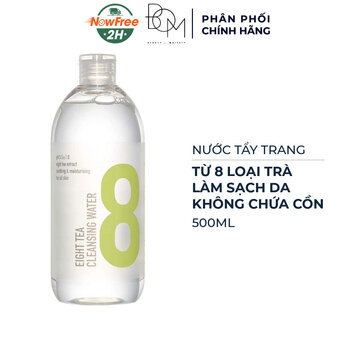 Nước Tẩy Trang B.O.M Từ 8 Loại Trà Làm Sạch Da 500ml