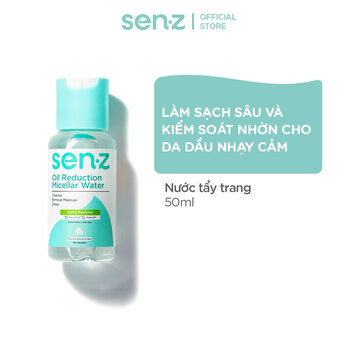 Nước Tẩy Trang Senz Từ Khổ Qua Thu Nhỏ Lỗ Chân Lông 50ml