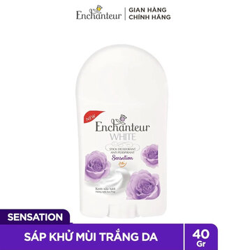 Sáp Khử Mùi Enchanteur Sáng Da Sensation 40g
