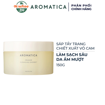 Sáp Tẩy Trang Aromatica Chiết Xuất Vỏ Cam 150g