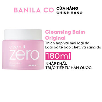 Sáp Tẩy Trang Banila Co Original Cho Mọi Loại Da 180ml