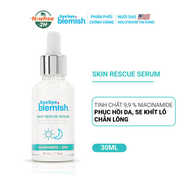 Serum Bye Bye Blemish Phục Hồi Da, Se Khít Lỗ Chân Lông 30ml