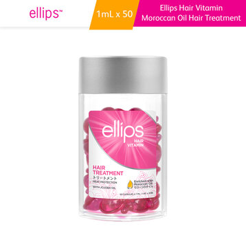 Serum Dưỡng Tóc Ellips Vitamin Phục Hồi Hư Tổn Hũ 50 viên