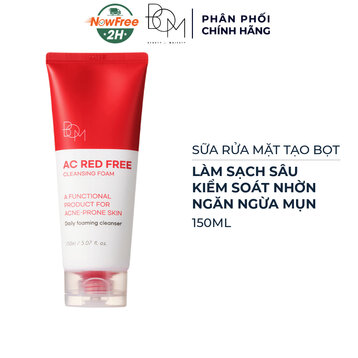 Sữa Rửa Mặt B.O.M Tạo Bọt Ngăn Ngừa Mụn 150ml