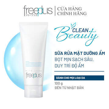 Sữa Rửa Mặt Freeplus Dưỡng Ẩm Dịu Nhẹ Cho Da 100g