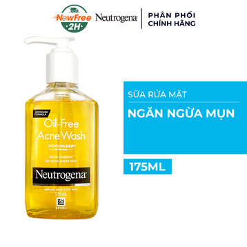 Sữa Rửa Mặt Neutrogena Ngăn Ngừa Mụn 175ml