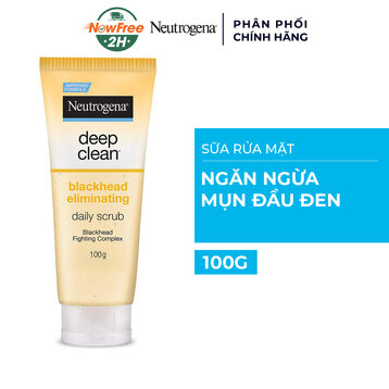 Sữa Rửa Mặt Neutrogena Ngăn Ngừa Mụn Đầu Đen 100g